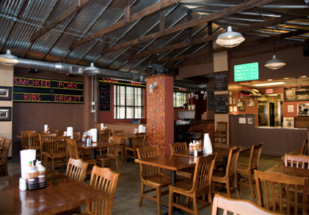 Blackhog restaurant interior